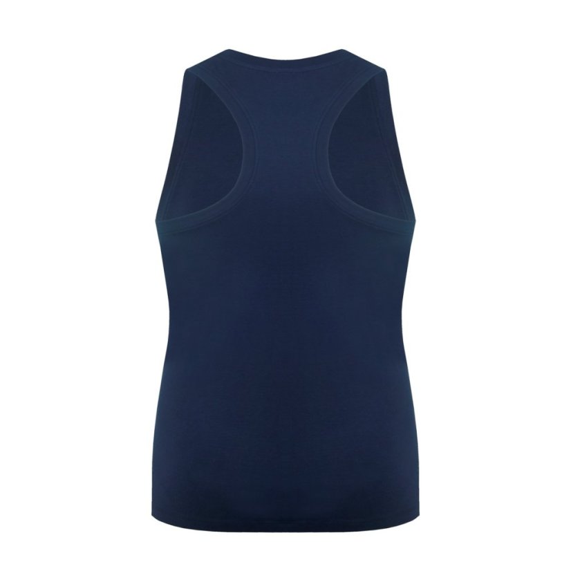 Slazenger Muscle Vest Mens Navy