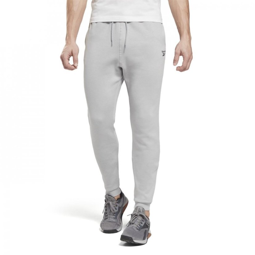 Reebok ID Logo Jogging Pants Mens Grey