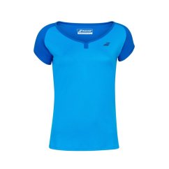 Babolat Poly Cap Sleeve dámske tričko Blue Aster
