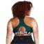 Under Armour HeatGear Authentics Medium Support Sports Bra Womens Teal