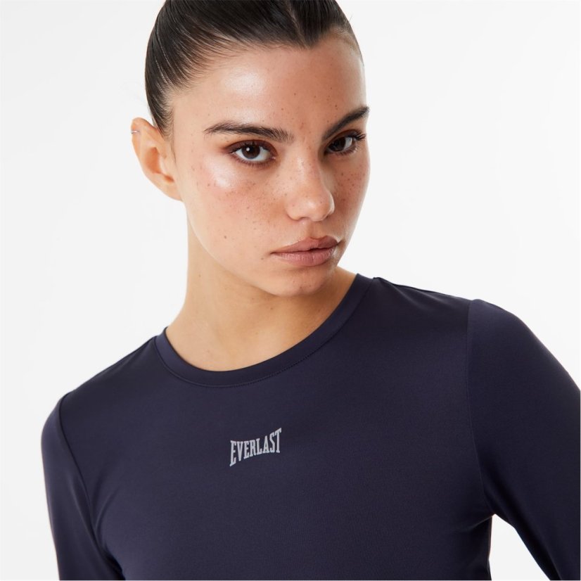 Everlast Ruched LS T Ld43 Navy