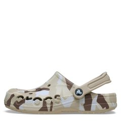 Crocs Men's Baya Clogs Cobblestone/Wht