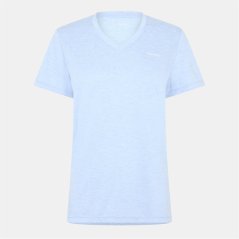 USA Pro Tech V Tee Ladies Brunerra Blue