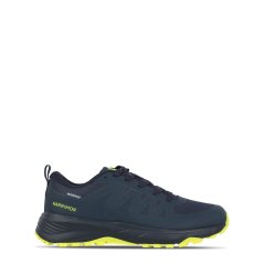 Karrimor Caracal Waterproof Mens Trainers Navy/Fluo