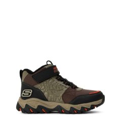 Skechers Unisex Kids' Ranger Non Waterproof Walking Shoes Brown/Black