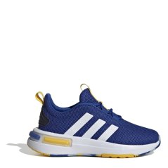 adidas Racer TR21 Junior Boys Trainers Blue/Wht/Yellow