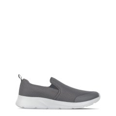 Slazenger Zeal Slip On Shoe Mens DK Grey
