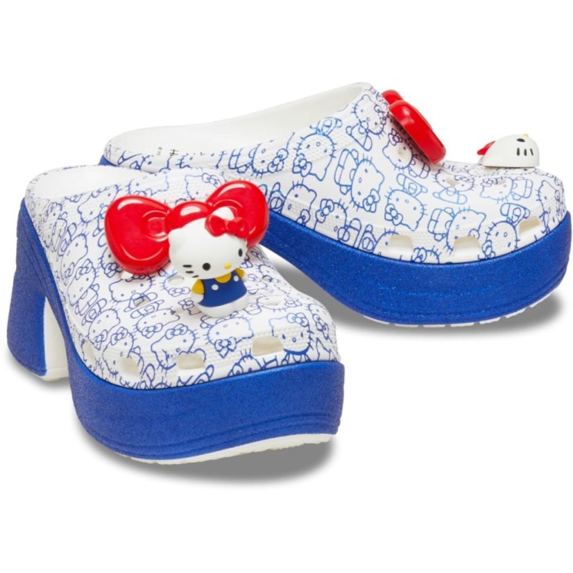 Crocs Unisex Kids' Hello Kitty Siren Clog White