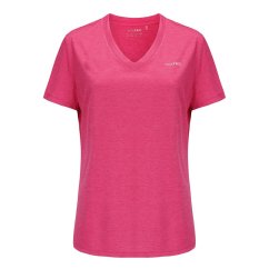 USA Pro The USA Pro Tech V Tee Ladies Bright Pink