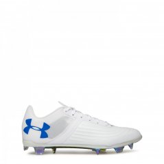Under Armour Magnetico Pro Firm Ground Football Boots White