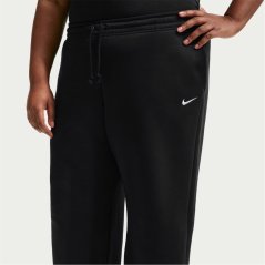 Nike Women's Phoenix Cotton Fleece High-Rise Joggers Black/(Sail)