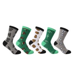 Character Crew Sock 5pk Junior Star Wars