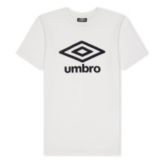 Umbro Response Logo T-Shirt Childrens White