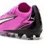 Puma Ultra Match Firm Ground Football Boots Pink/White/Blk