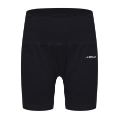 LA Gear Seamless Zip Short Womens Black
