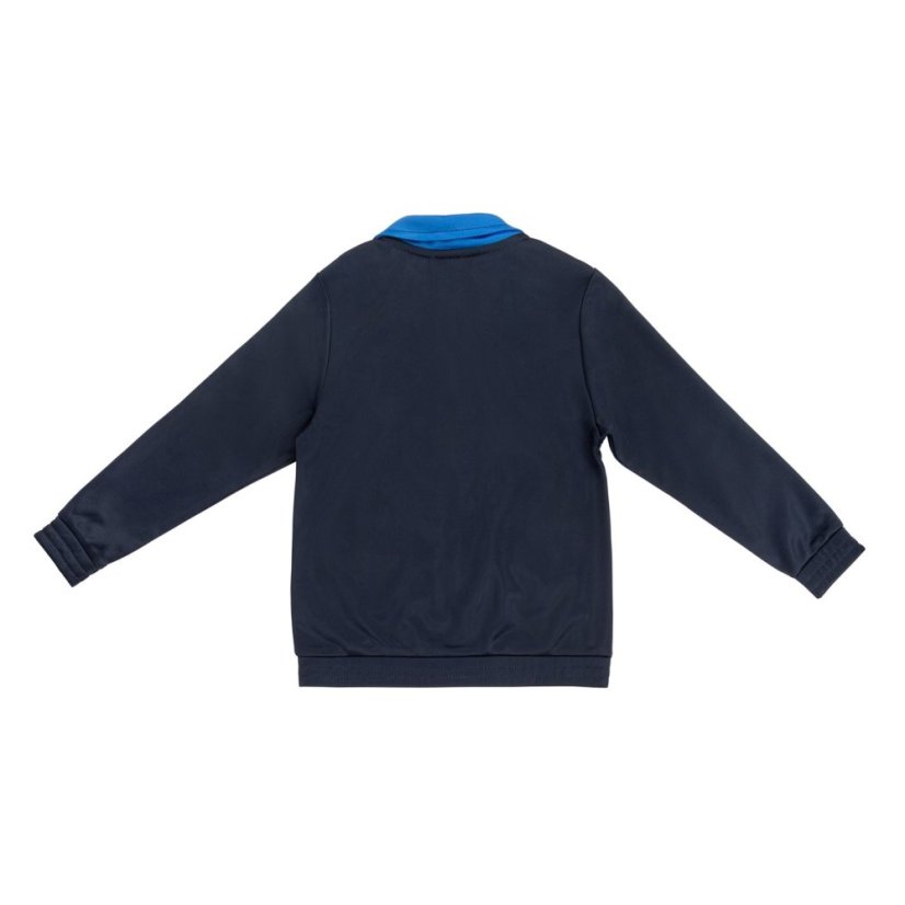 Slazenger Poly Tracksuit Infants Nvy/Wht/Royal