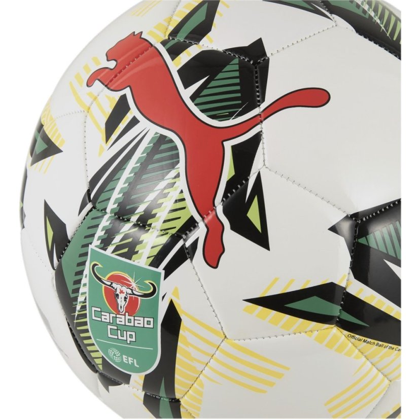 Puma Orbita 6 Carabao Cup Football 2024 2025 White/Green