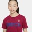 Nike FC Barcelona Mercurial T Shirt Juniors Red