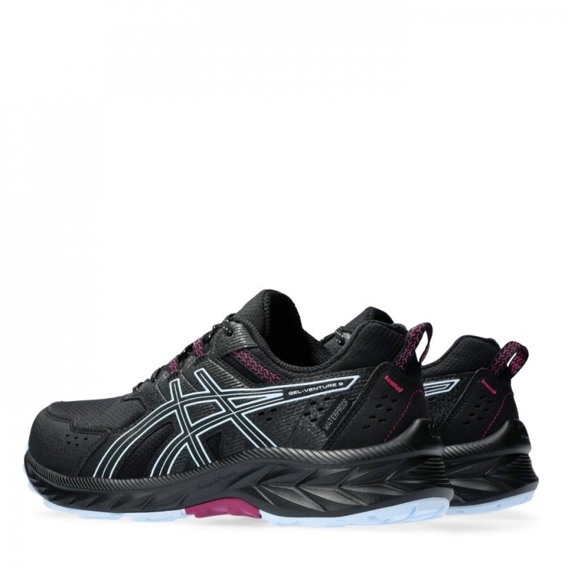 Asics GEL-Venture 9 Waterproof Women's Trail Running Shoes Black/Blue