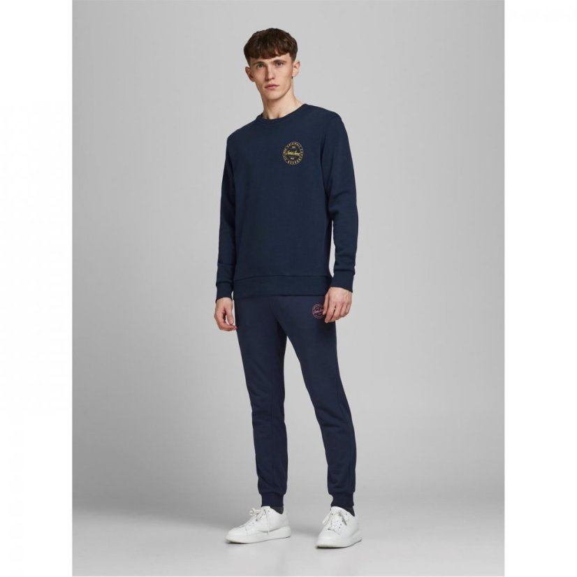 Jack and Jones Gordon Shark Jogging Bottoms Navy Blazer