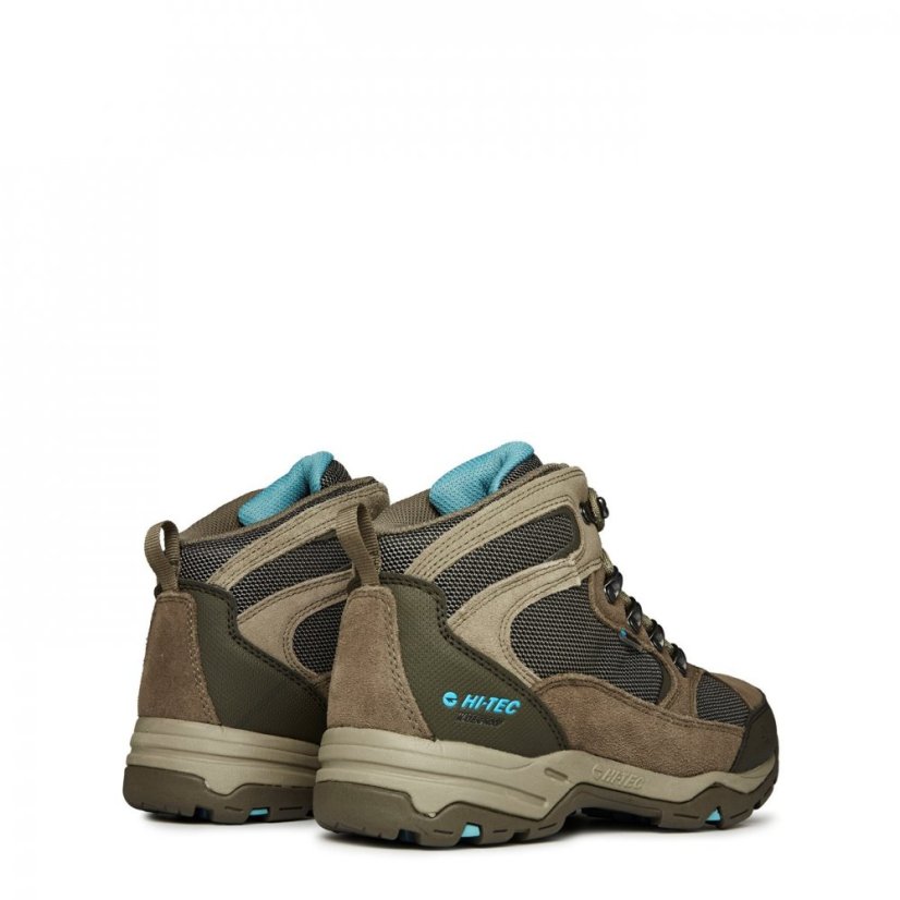 Hi Tec Storm WP Walking Boot Ladies Lt Taupe/Mint