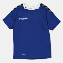 Hummel Kids' Regular Fit Short-Sleeve T-Shirt True Blue