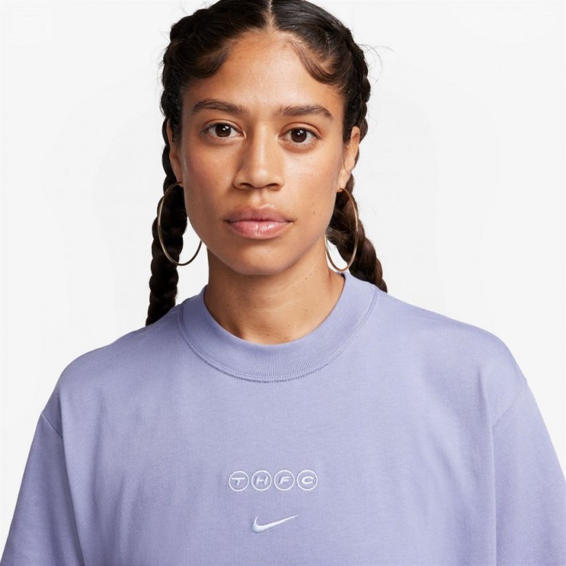Nike Tottenham Hotspur Fearless Boxy T-shirt 2023 2024 Womens Purple