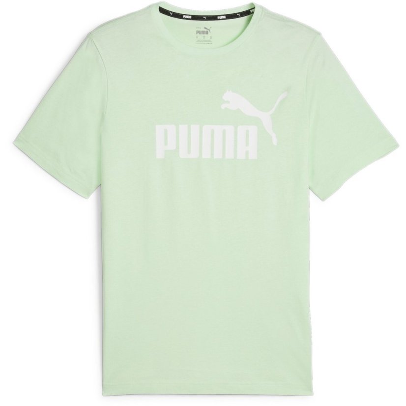 Puma 2 Col Logo Tee Mint