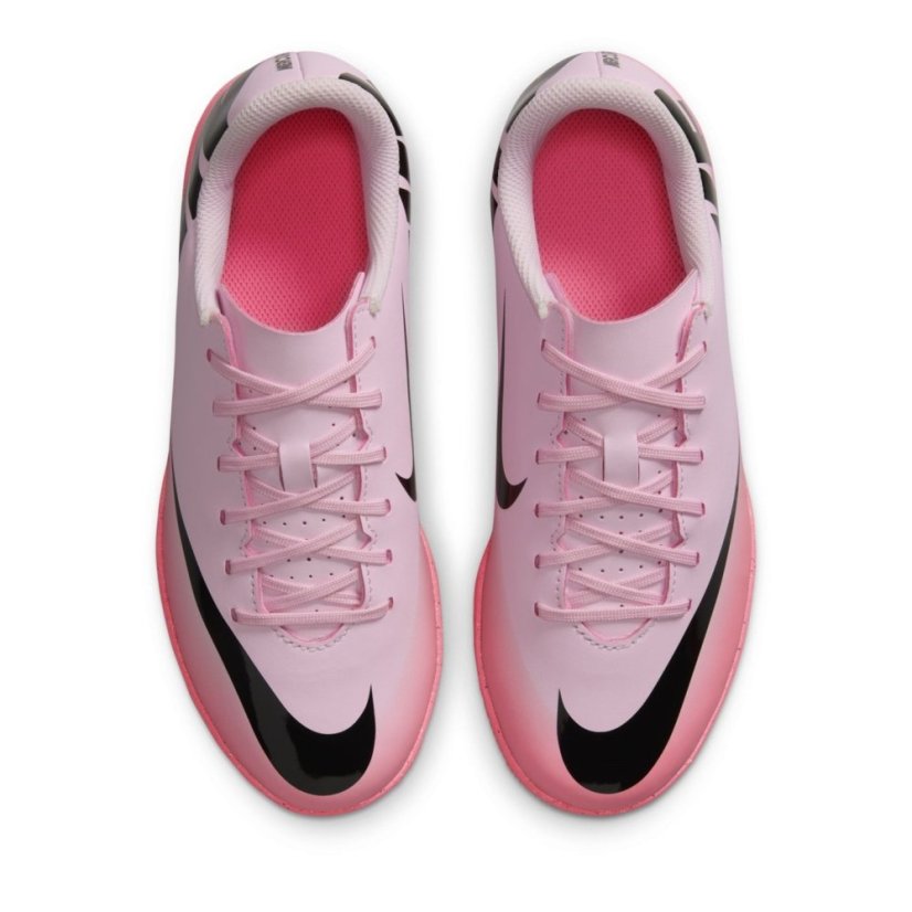 Nike Mercurial Vapor Club Junior Indoor Football Boots Pink/Black