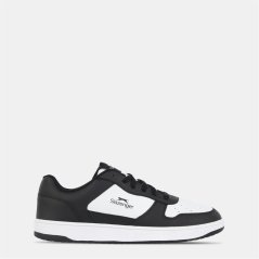 Slazenger Tower Low Trainers Mens Black/White