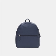 Firetrap Leather Zip Backpack Classic Navy