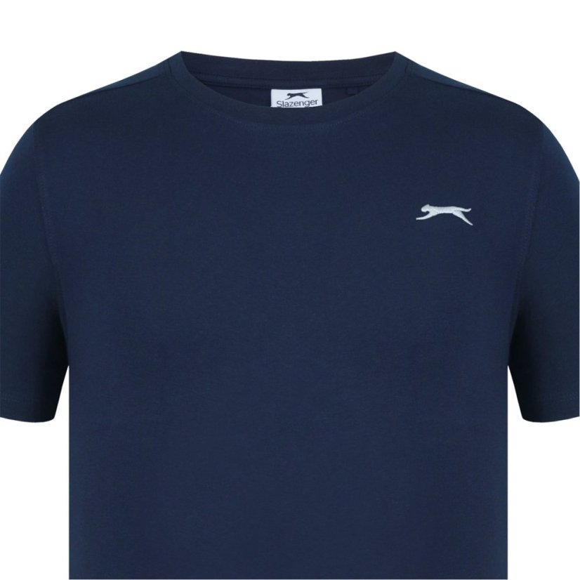 Slazenger Plain pánské tričko Navy