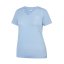 Slazenger Ladies V Neck Tee Shirt Light Blue