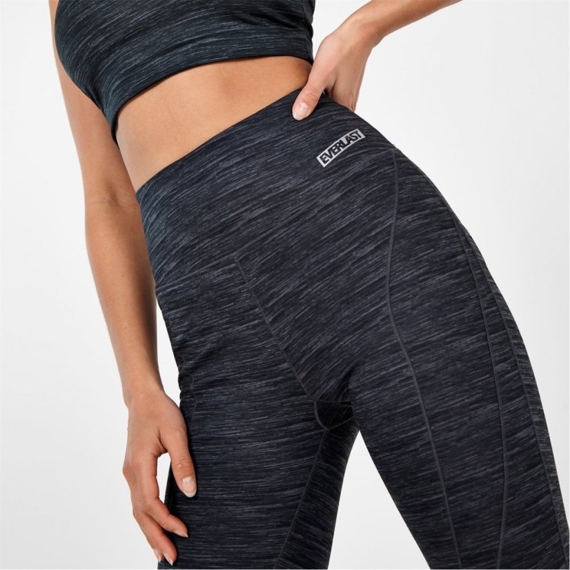 Everlast Contour Panel Leggings Womens Charcoal Marl