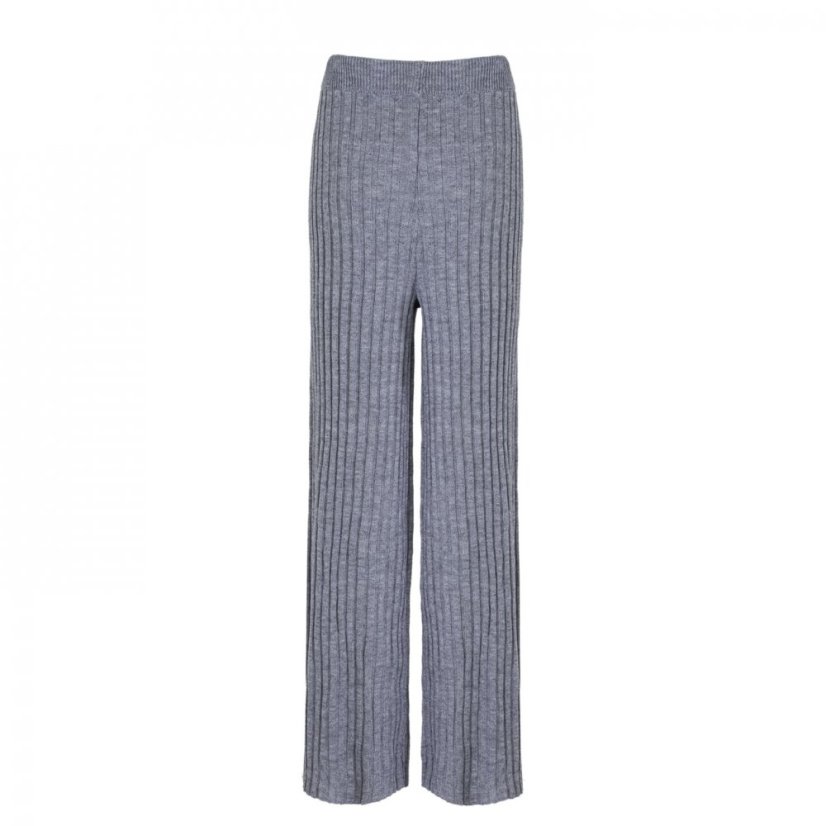 Firetrap Knit Trouser Grey Marl