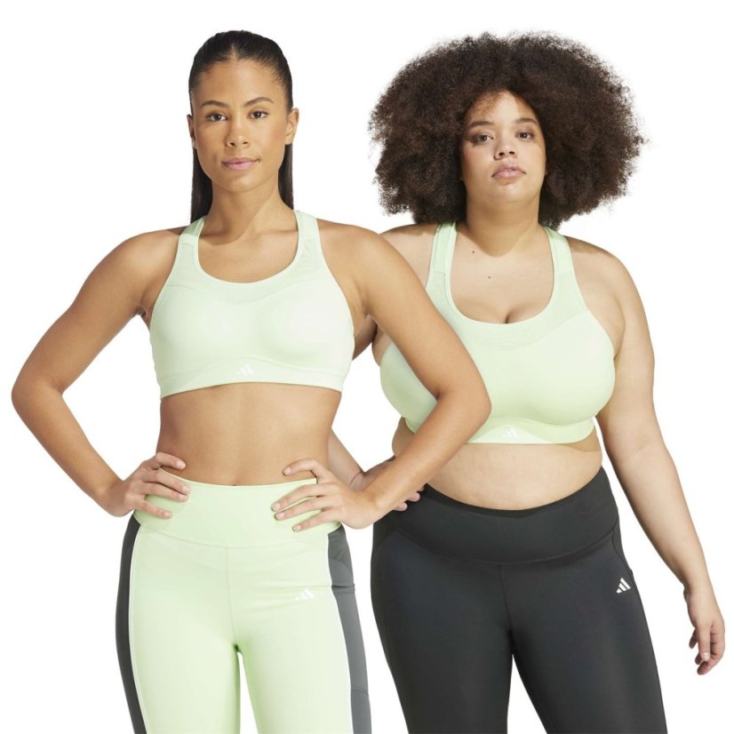 adidas TLRD Impact Training High-Support Bra Green