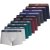 Jack and Jones Solid Mens 10-Pack Boxer Trunks Multi