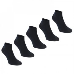 Slazenger 5 Pack Trainers Socks Children Dark Asst