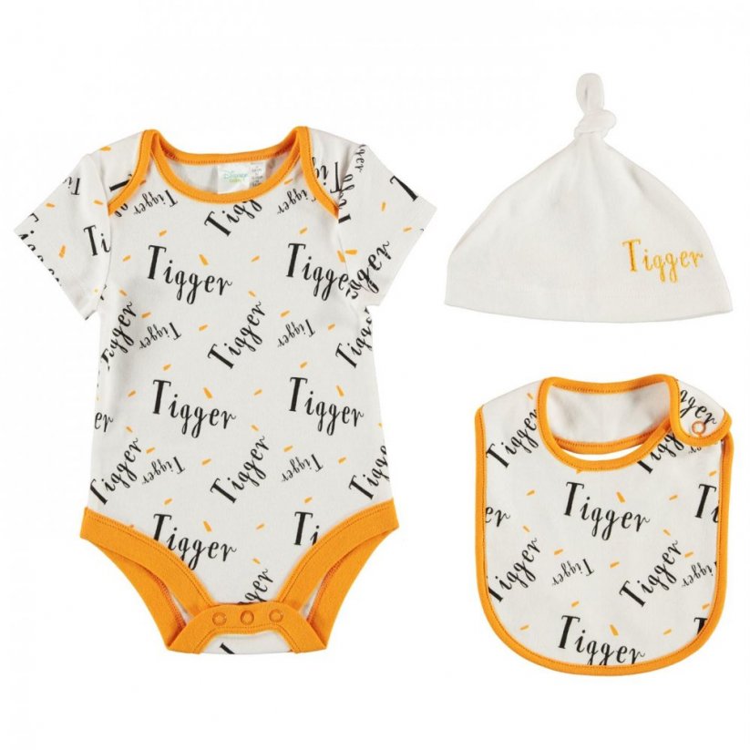 Character Baby 4-Piece Romper and Accessories Set Tigger