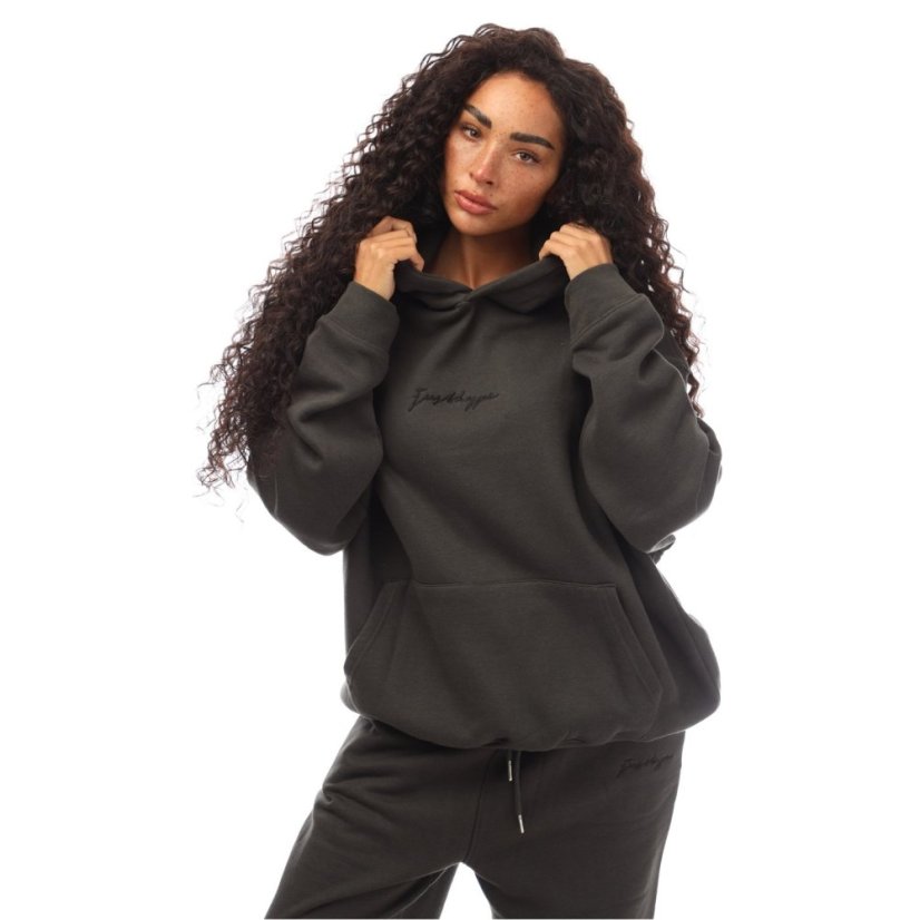 Hype Unisex Adults Hoodie Black