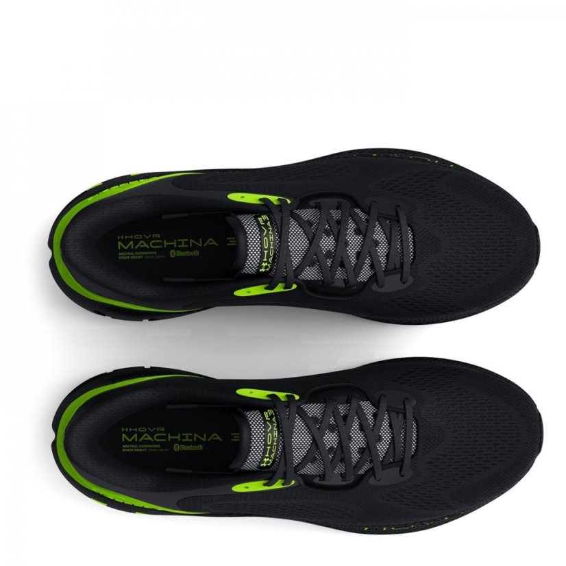Under Armour HOVR Machina 3 Mens Running Shoes Black/Lime