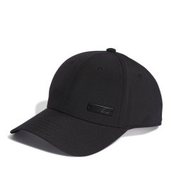 adidas Metal Badge Baseball Cap Black/Black