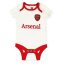 Team Football Body Vest Set Baby Boys Arsenal