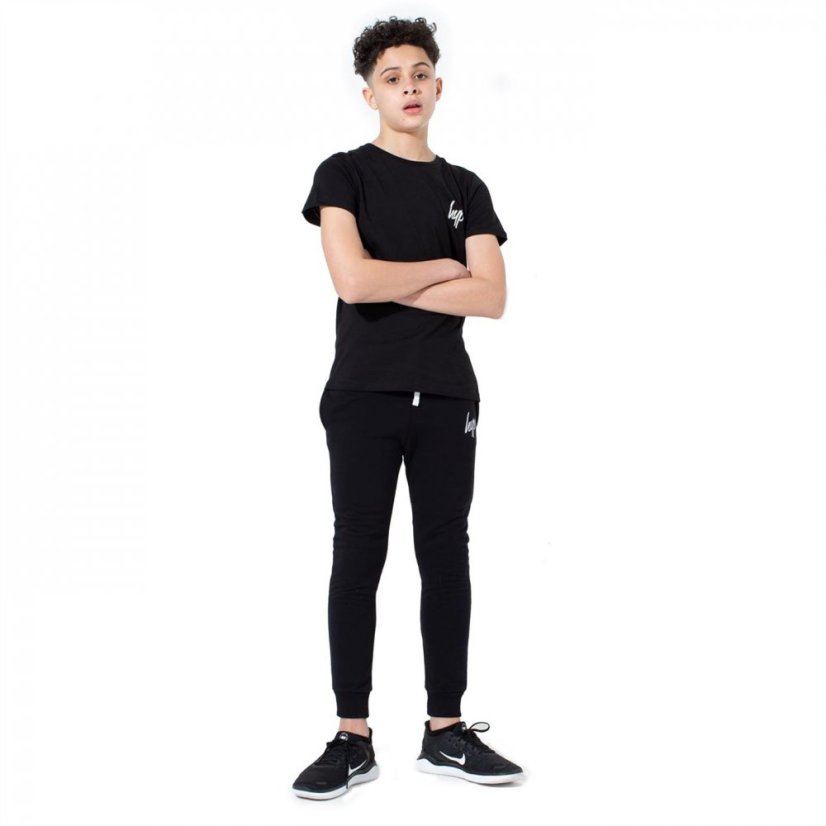 Hype Script Kids Joggers Black