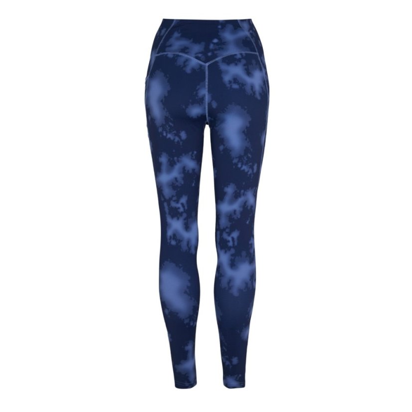 USA Pro USAPro Core High Rise Leggings Womens Navy Acid Dye