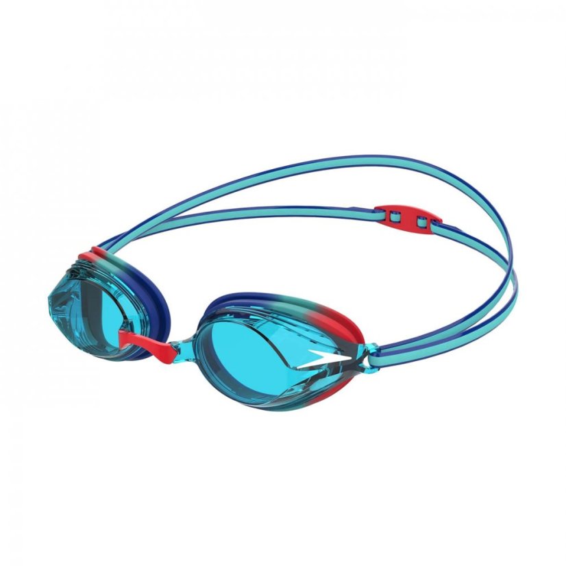 Speedo Vengeance Junior Mirror Goggles Red Blue/Red