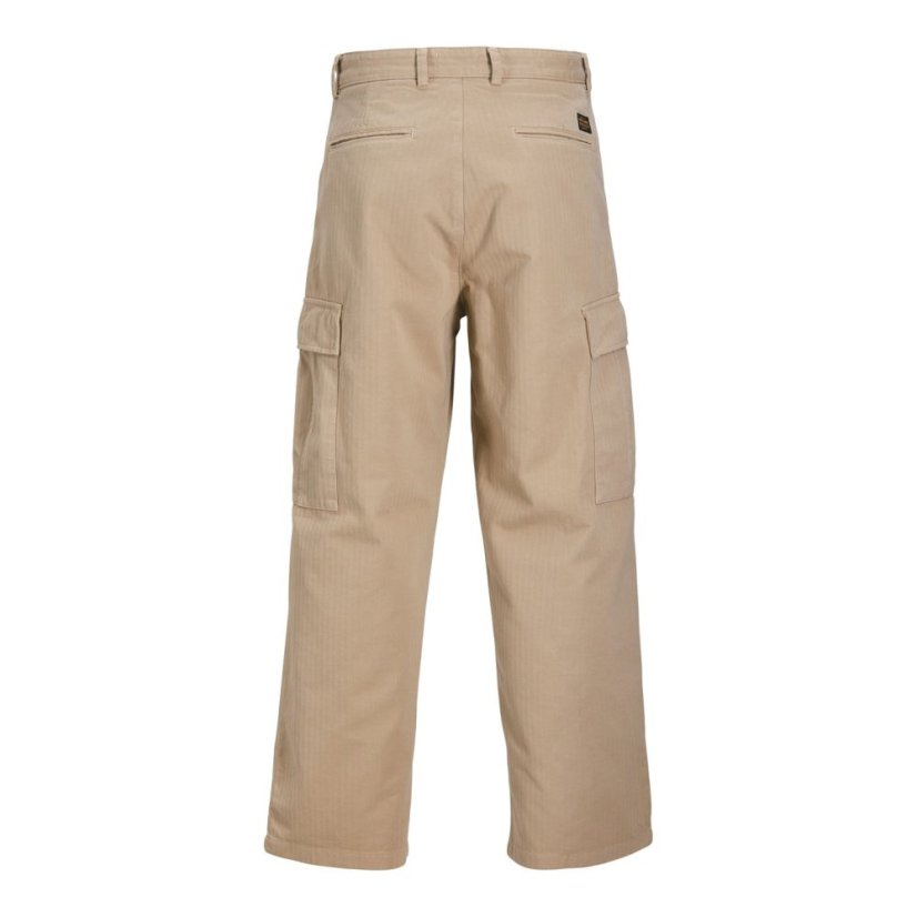 Jack and Jones Men's Owen Cargo Trousers Crockery