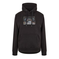 Criminal Damage Men's Lenticular Hood Pull Over Hoodie Black