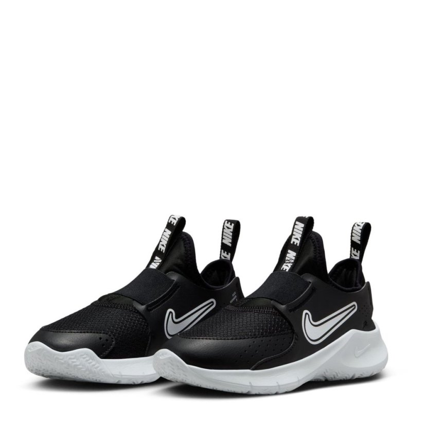 Nike Flex Runner 3 Little Kids Shoes Black/White