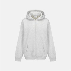 Slazenger OS FZ Hood Womens Ice Grey Marl